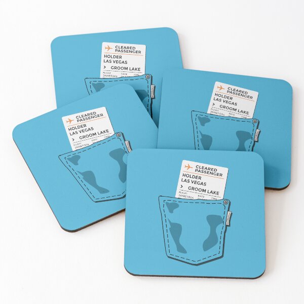 Item preview, Pocket Boarding Pass to Area 51 – Shh, It’s a Janet Flight! designed and sold by Fun Funky Designs.