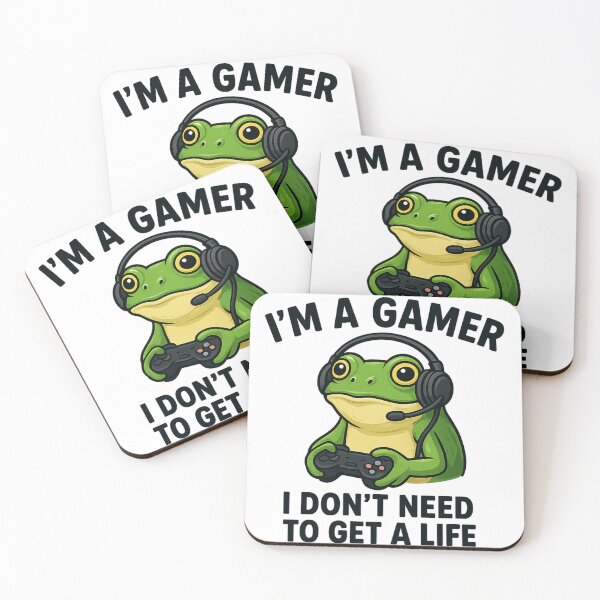 Item preview,  Title I'm a Gamer - I Don't Need to Get a Life designed and sold by ArtNovaX.