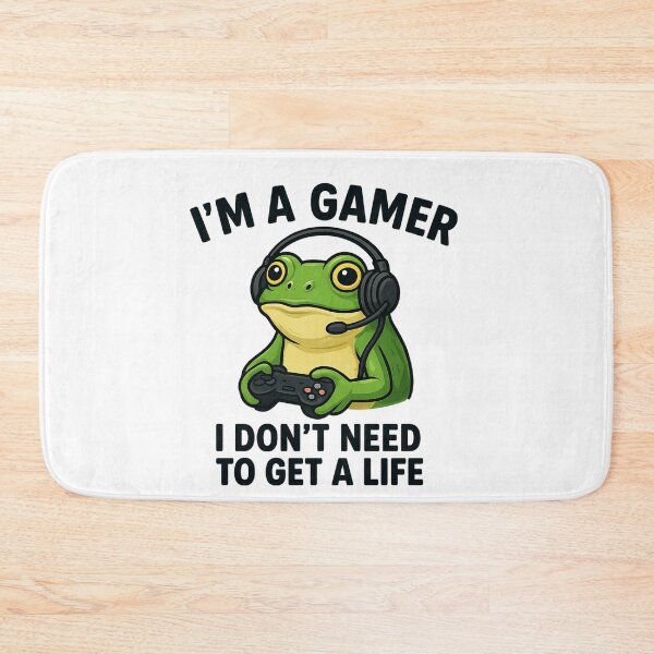 Item preview,  Title I'm a Gamer - I Don't Need to Get a Life designed and sold by ArtNovaX.