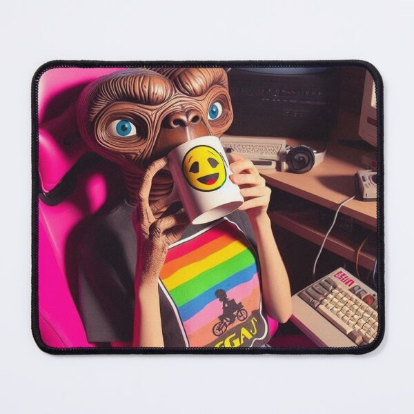 Item preview, "E.T.ernal Gamer: Out-of-This-World Nostalgia LAN-ding" designed and sold by Print Fiction.
