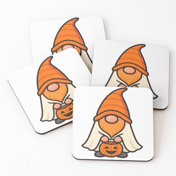 Item preview, Cute Gnome Peeking from Ghost Costume T-Shirt – Adorable Halloween Design designed and sold by PrintCreations9.