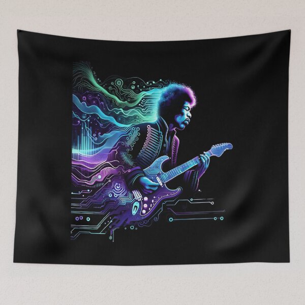 Item preview, Rock Vintage Tee 70s Guitar Legend designed and sold by Rings-Kaitlyn.