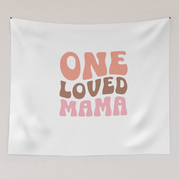 Item preview, one loved mom designed and sold by artcultreone.