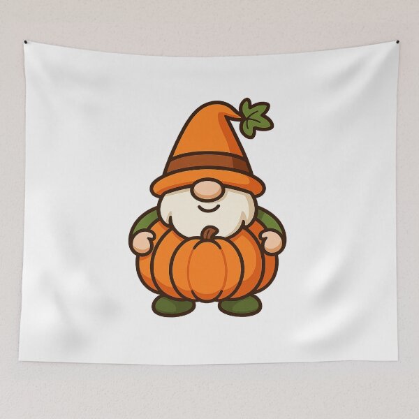 Item preview, Cute Gnome in Pumpkin Costume T-Shirt – Adorable Halloween Design designed and sold by PrintCreations9.