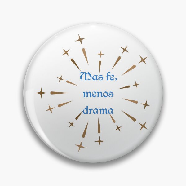 Item preview, Mas fe, menos drama designed and sold by Caris Clothing.