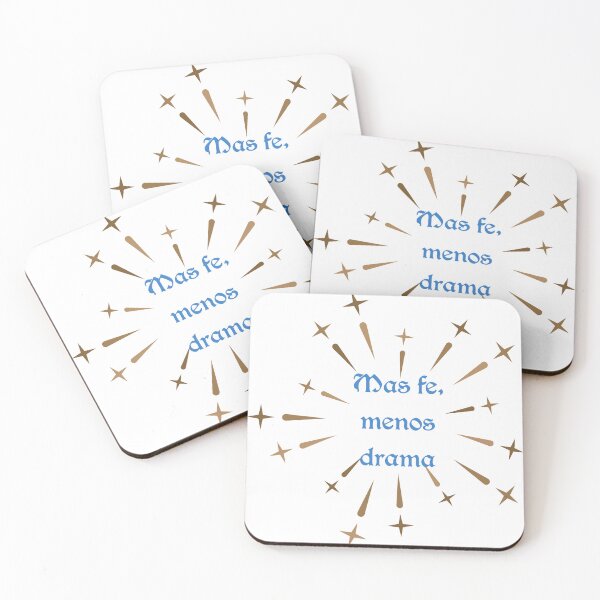 Item preview, Mas fe, menos drama designed and sold by Caris Clothing.