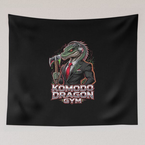 Item preview, Dragon with "Komodo Dragon designed and sold by El Hermano Gym.