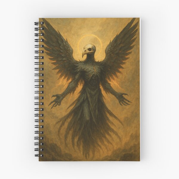Item preview, Oblivion Seraph – Dark Celestial Guardian Art designed and sold by MAN  FROM MARS.