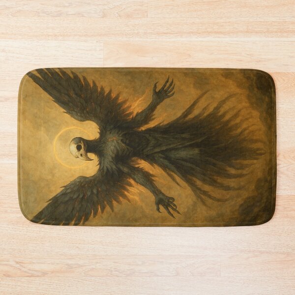 Item preview, Oblivion Seraph – Dark Celestial Guardian Art designed and sold by MAN  FROM MARS.