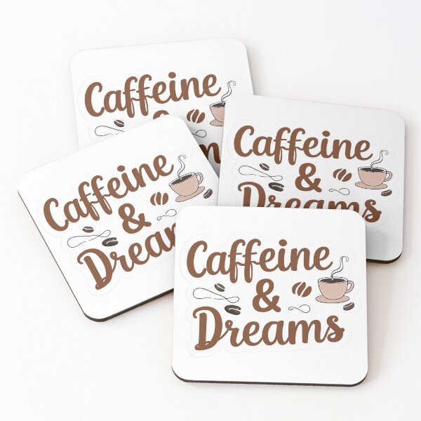 Item preview, Caffeine & Dreams Coffee Lover designed and sold by 0606PM.