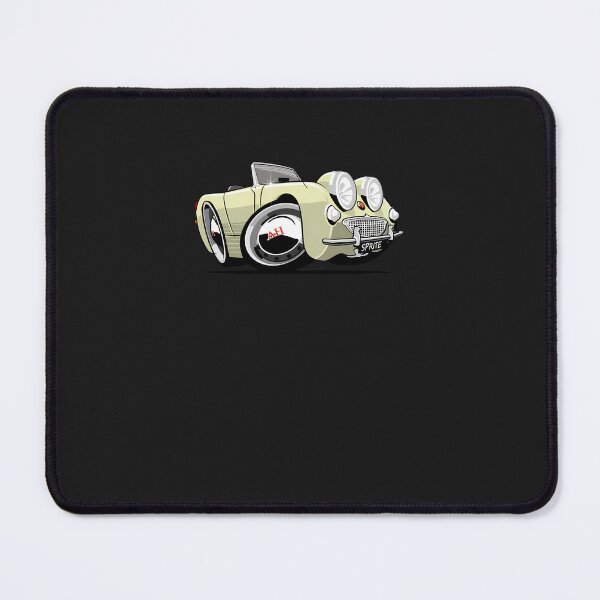 Item preview, Austin Healey Sprite Caricature Old English White designed and sold by fallosusan.