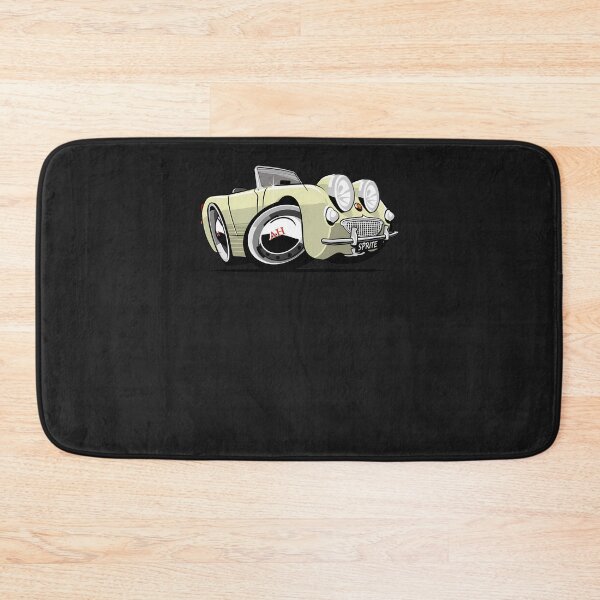 Item preview, Austin Healey Sprite Caricature Old English White designed and sold by fallosusan.