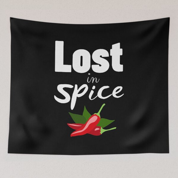 Item preview, Spicy Typography Design Featuring Chili Peppers and Leaves designed and sold by SplashTastic.