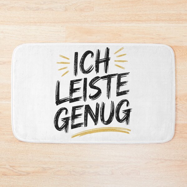 Item preview, I DO ENOUGH – Statement design against pressure to perform and criticism of the welfare state designed and sold by VariousGoodies.