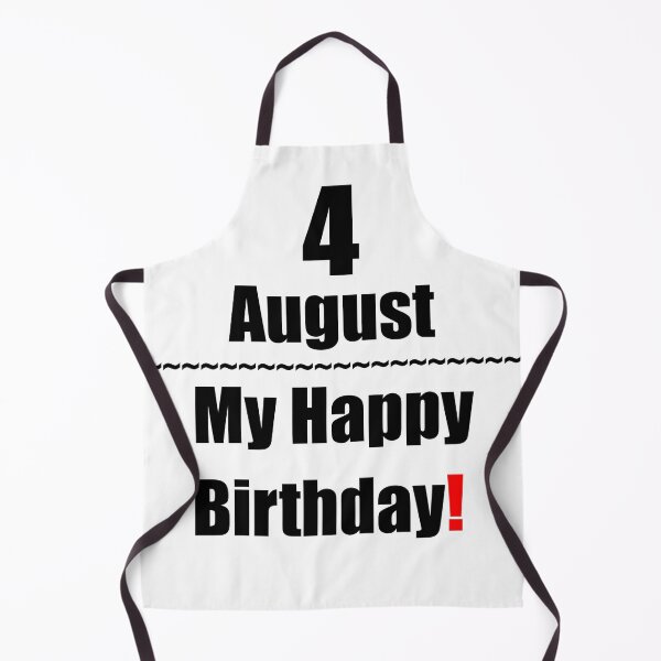 Item preview, 4 August Birthday designed and sold by ariksworld.