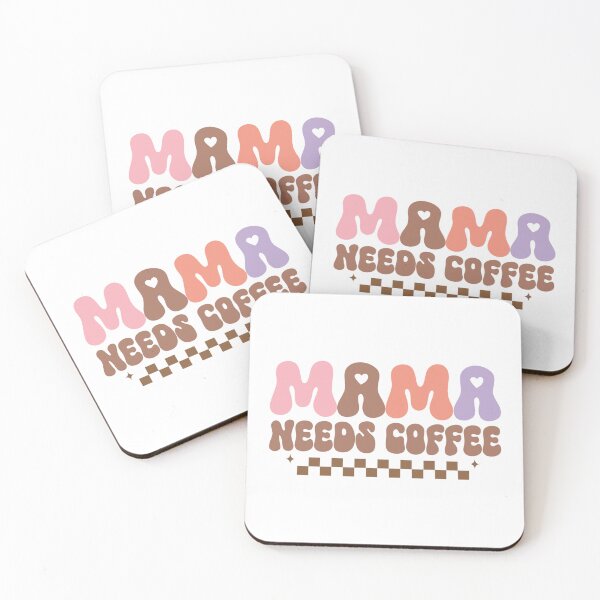 Item preview, retro mama needs coffee designed and sold by artcultreone.