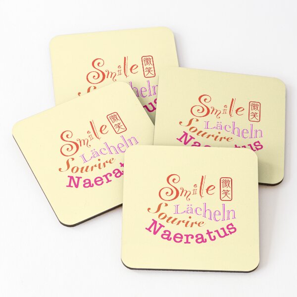 Item preview, Smile in Five Languages – Vintage Colorful Font | Creative Multilingual Quote Illustration designed and sold by JWSmile.