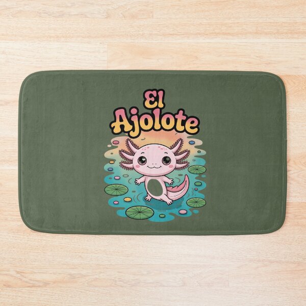 Item preview, El Ajolote - Lindo Arte Axolotl Kawaii designed and sold by HilalaC.