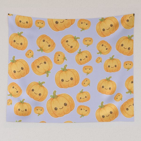 Item preview, Autumn Pumpkin Parrot – Cute Tropical Fall Bird Illustration designed and sold by Sugar Wisdom .