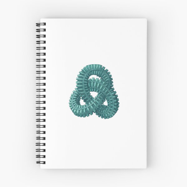 Item preview, escher inspired impossible knot cog designed and sold by Sad Owl.