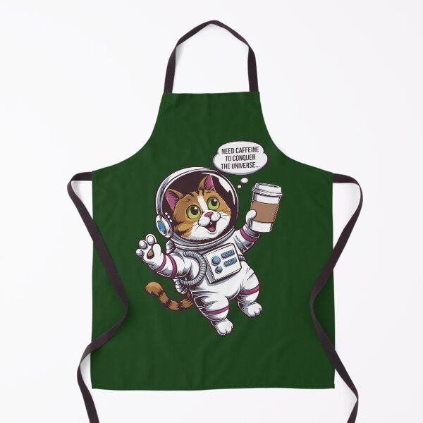 Item preview, Caffeinated Space Cat designed and sold by HilalaC.