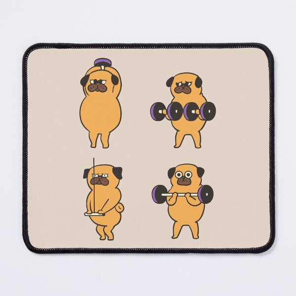 Item preview, Pug Arm Workout designed and sold by Huebucket.