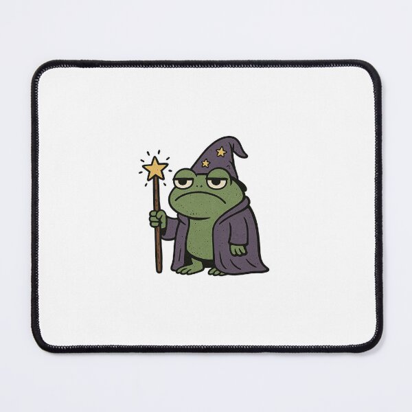 Item preview, Sad frog magician/wizard designed and sold by Sad Owl.