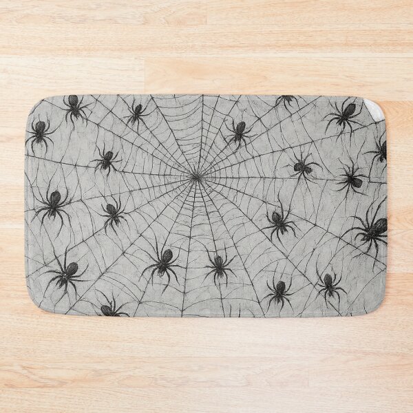 Item preview, Halloween Spiderweb with Numerous Spiders designed and sold by ArtNovaX.