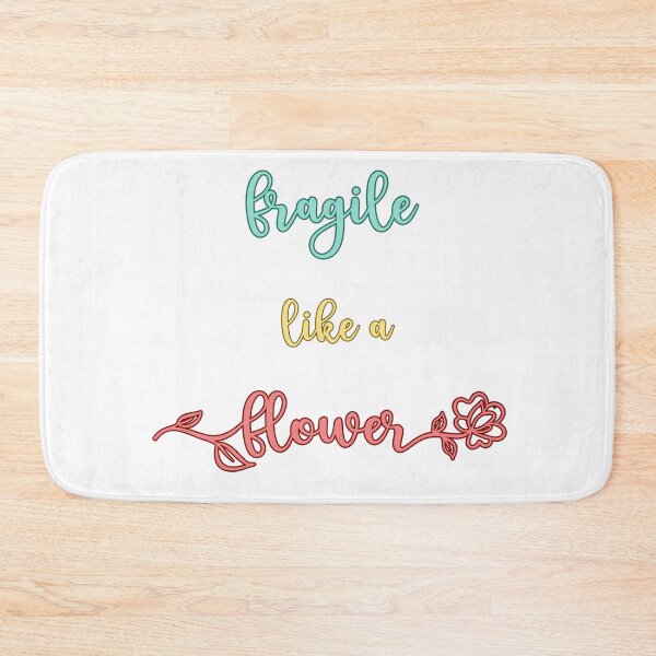 Item preview, Fragile Like a Flower, Soft Design for Sensitive Souls designed and sold by ChibiNekoSpace.