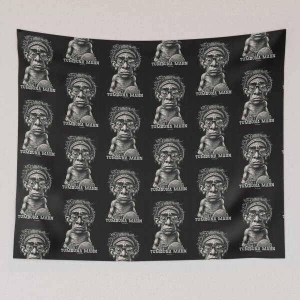 Item preview, Tumbuna Mahn – Tribal Echoes in Monochrome designed and sold by DiiStyle.