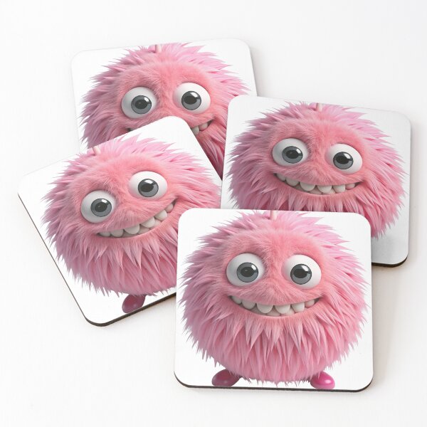 Item preview, Happy Pink Monster designed and sold by DesignAFind.