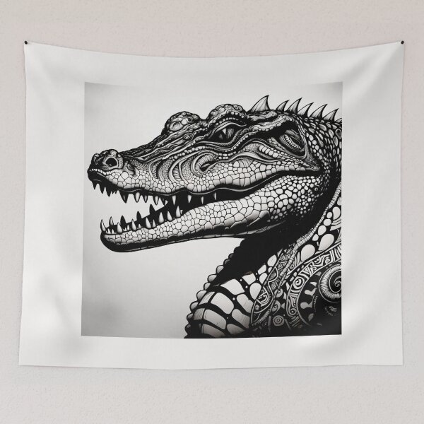 Item preview, Crocodylus porosus designed and sold by Helios Be. Lavsh.
