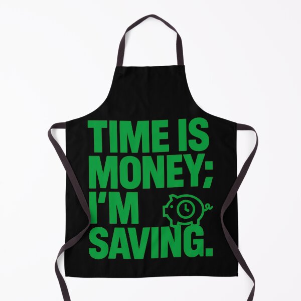 Item preview, Time Is Money I’m Saving Funny Piggy Bank Quote designed and sold by TeeTimeTreasure.