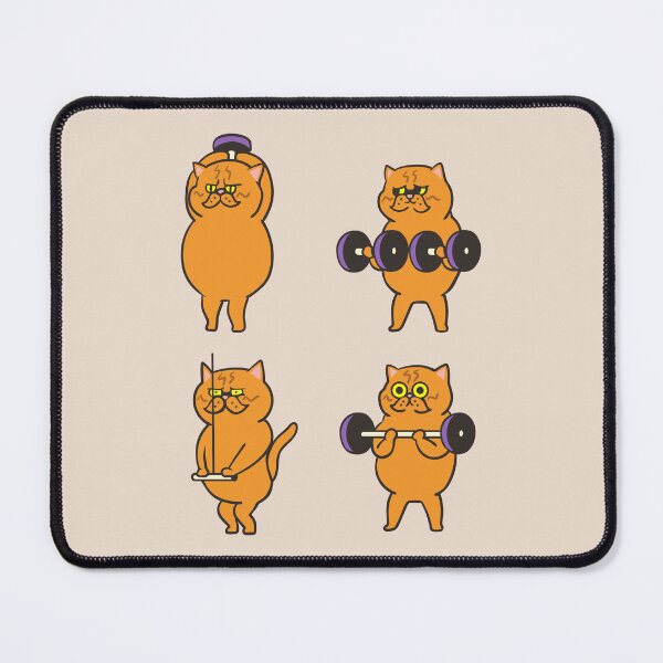 Item preview, Persian Cat Arm Workout  designed and sold by Huebucket.