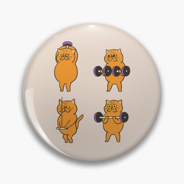 Item preview, Persian Cat Arm Workout  designed and sold by Huebucket.