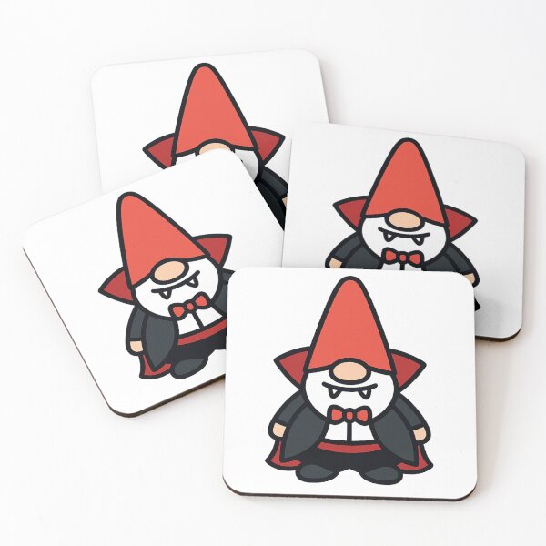 Item preview, Vampire Gnome with Fangs T-Shirt – Cute Halloween Design designed and sold by PrintCreations9.