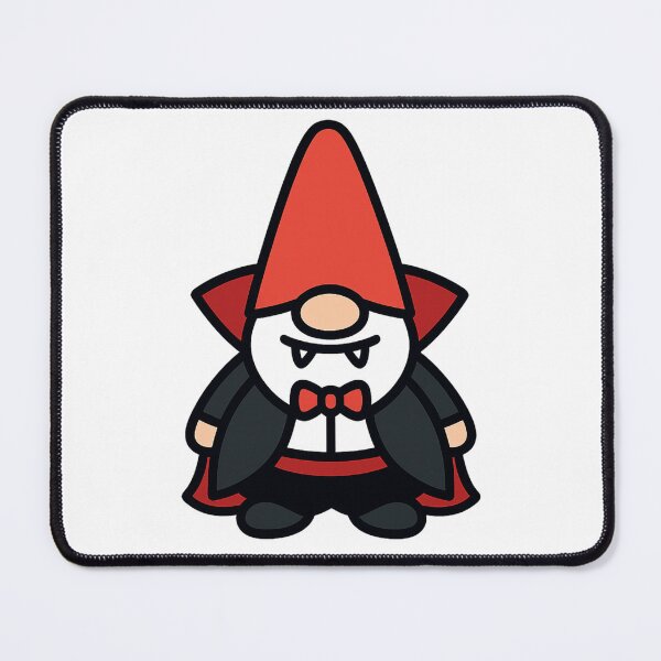 Item preview, Vampire Gnome with Fangs T-Shirt – Cute Halloween Design designed and sold by PrintCreations9.