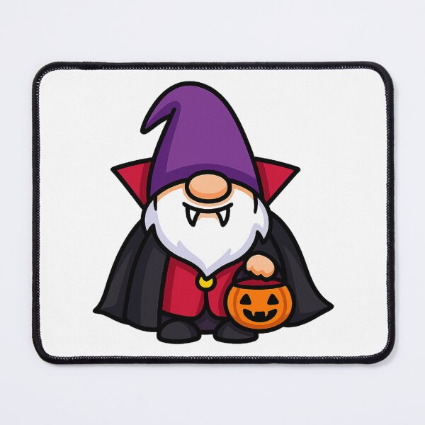 Item preview, Vampire Gnome with Fangs T-Shirt – Cute Halloween Design designed and sold by PrintCreations9.