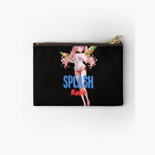 Item preview, Splash Babe,Sexy Anime Girl with Water Gun | Cool Summer Vibes designed and sold by Ping0686.