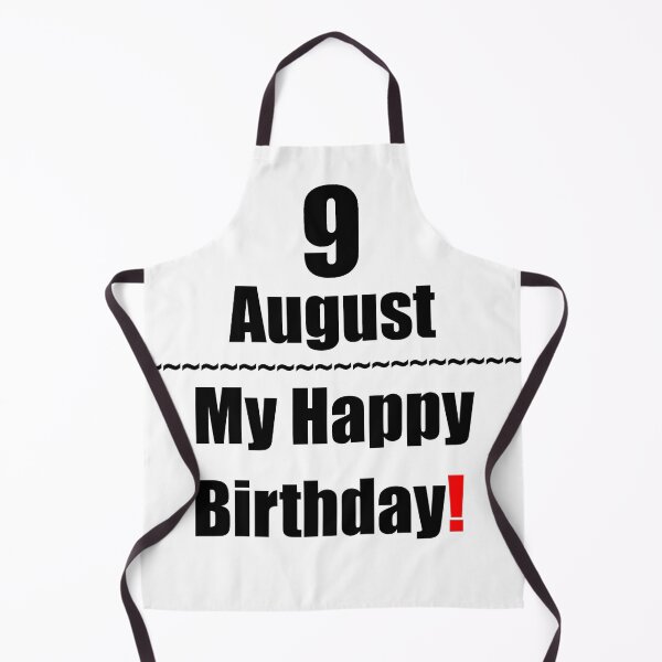 Item preview, 9 August Birthday designed and sold by ariksworld.