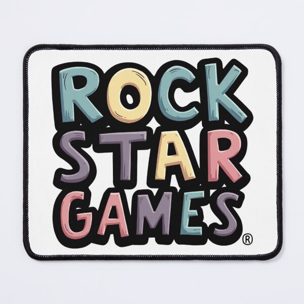 Item preview, Funny Rockstar Games Parody – Weird Cute Gamer Style designed and sold by Bareradesigns.
