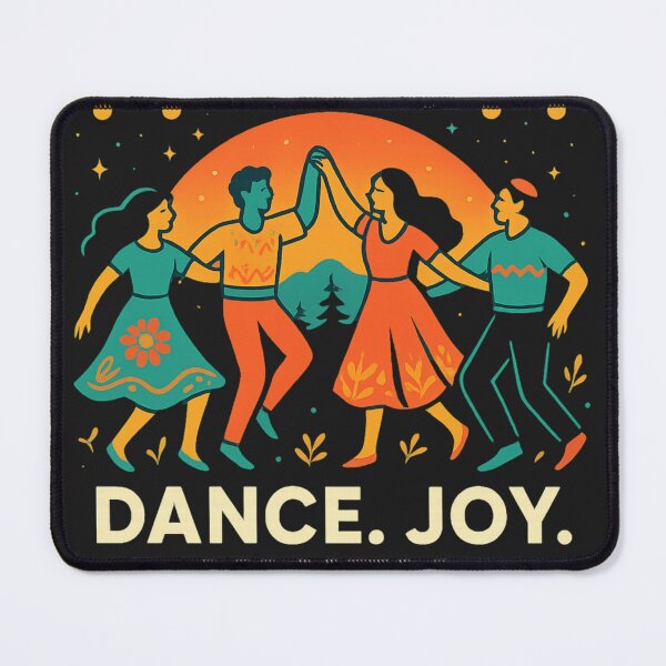 Item preview, Dance. Joy. Unity. – Vibrant Festival Folk Dance designed and sold by Doodle Emporium.
