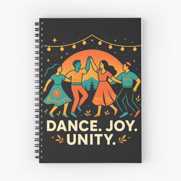 Item preview, Dance. Joy. Unity. – Vibrant Festival Folk Dance designed and sold by Doodle Emporium.