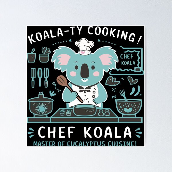 Item preview, Koala-ty Cooking! designed and sold by StonebridgeArt.