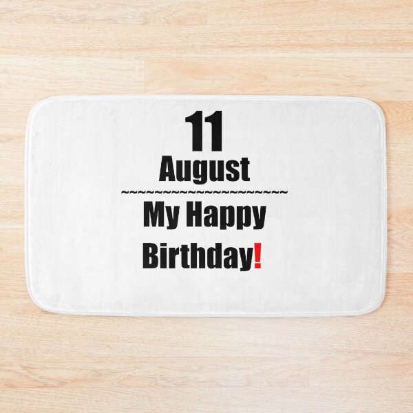 Item preview, 11 August Birthday designed and sold by ariksworld.