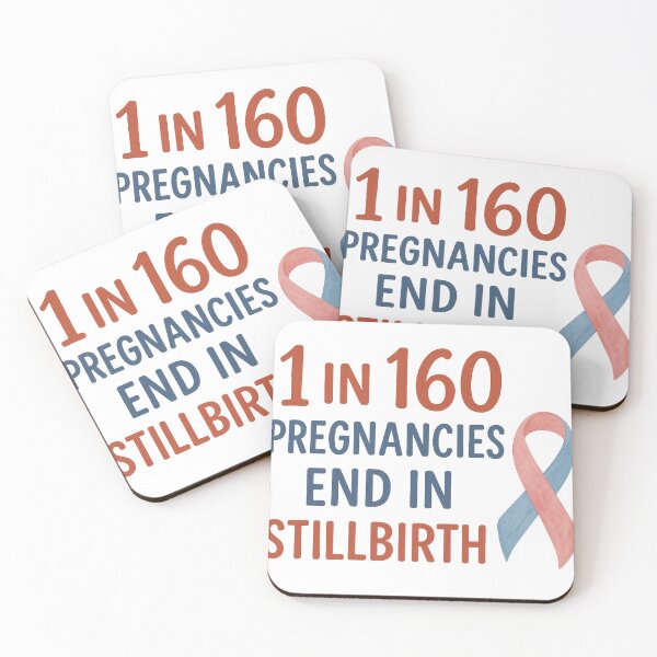 Item preview, " 1 in 160" -Stillbirth awareness  designed and sold by Jaded's Cute Clips.