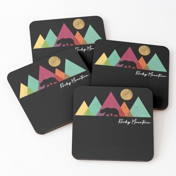 Item preview, Rocky Mountains National Park Colorado Souvenir Bear Graphic designed and sold by Gennadim.