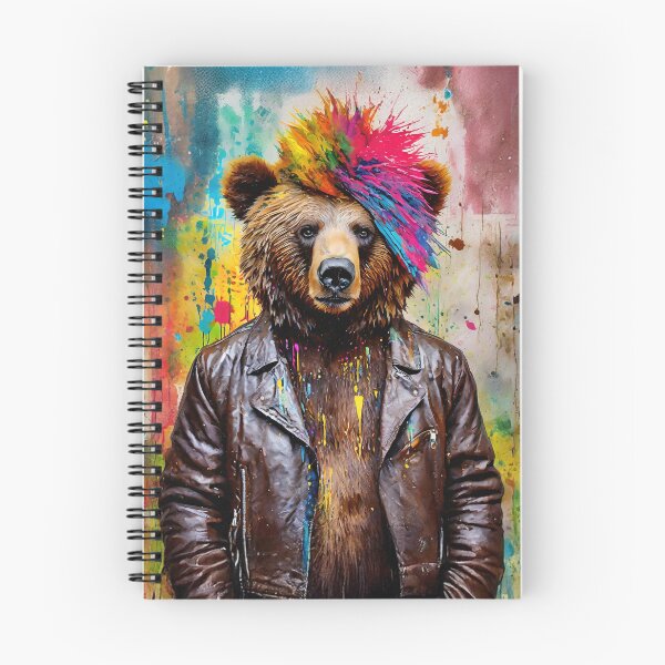 Item preview, The Urban Artist Bear | Punk Rock Urban Folklore Art designed and sold by Englandbear.