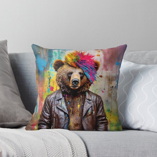 Item preview, The Urban Artist Bear | Punk Rock Urban Folklore Art designed and sold by Englandbear.