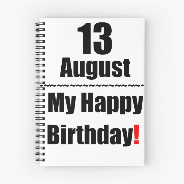 Item preview, 13 August Birthday designed and sold by ariksworld.